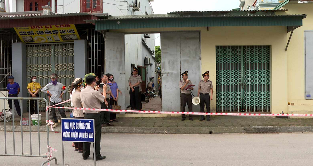 CƯỠNG CHẾ THI HÀNH ÁN TẠI THÀNH PHỐ CHÍ LINH