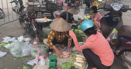 GIÁ RAU, CỦ, QUẢ TẠI CÁC CHỢ DÂN SINH GIẢM NHẸ