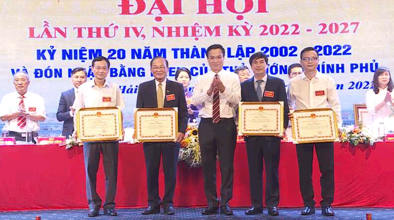 Đại hội Hiệp hội doanh nghiệp tỉnh Hải Dương lần thứ IV, nhiệm kỳ 2022-2027