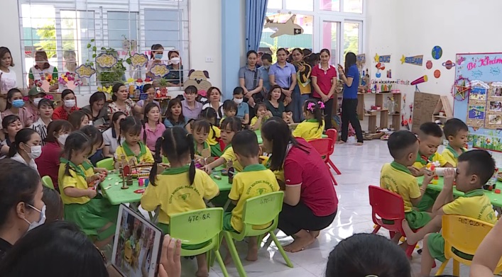 Giáo dục tích hợp, nâng cao chất lượng giáo dục mầm non ở Ninh Giang