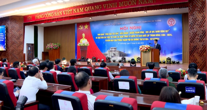 THÀNH PHỐ HẢI DƯƠNG VINH DANH 