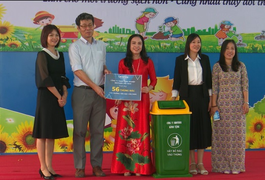 Trường tiểu học Phúc Điền tổ chức hoạt động ngoại khóa bảo vệ môi trường