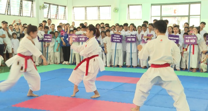 PHONG TRÀO TẬP LUYỆN MÔN KARATE Ở THÀNH PHỐ HẢI DƯƠNG